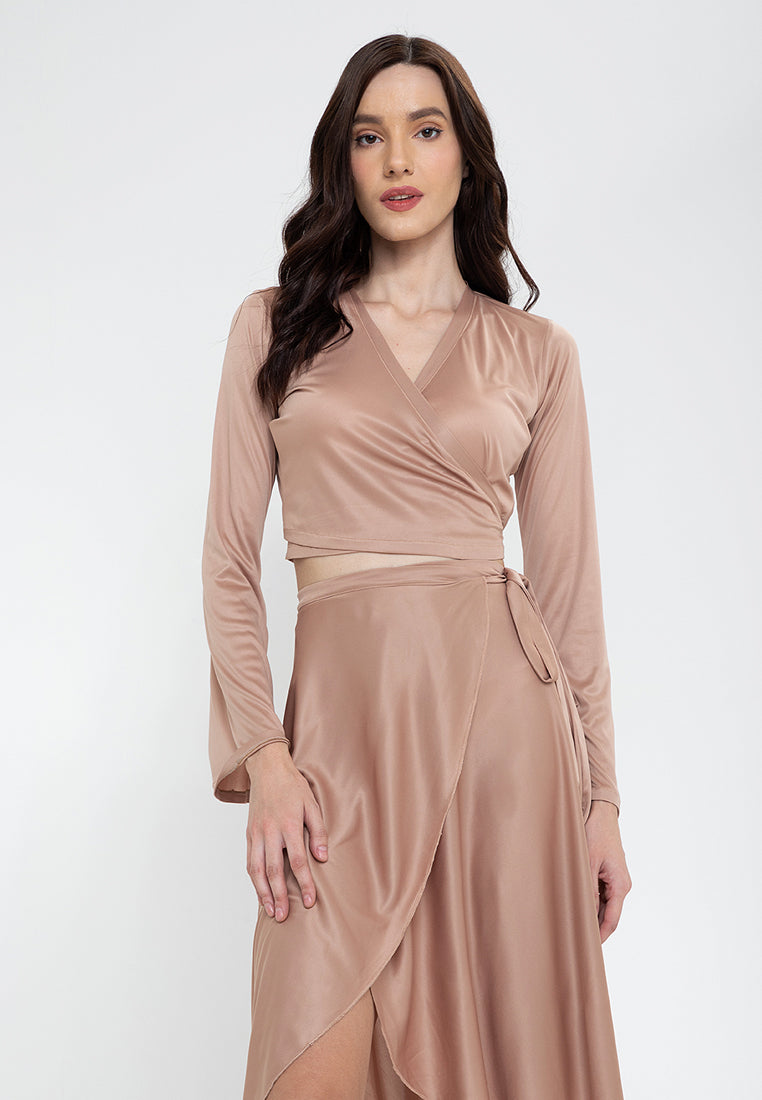 CHIAKI Wrap Around Top