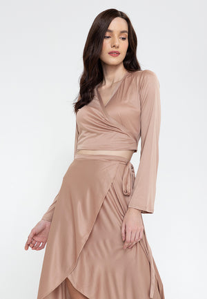 CHIAKI Wrap Around Top