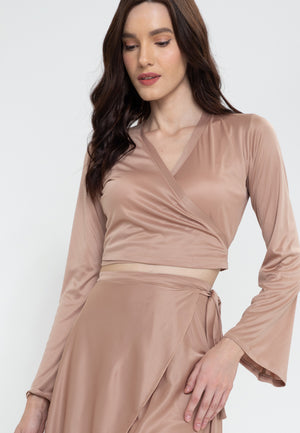 CHIAKI Wrap Around Top