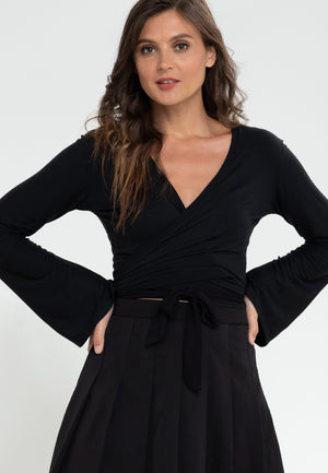 CHIAKI Wrap Around Top