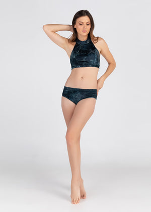 TAMMY Crop Top & Cheeky Shorts Set