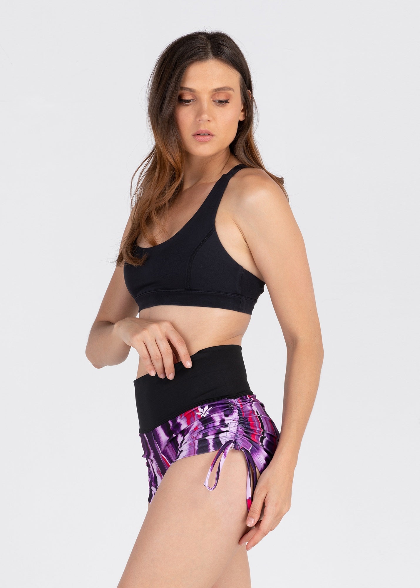 CORO Foldover Booty Shorts